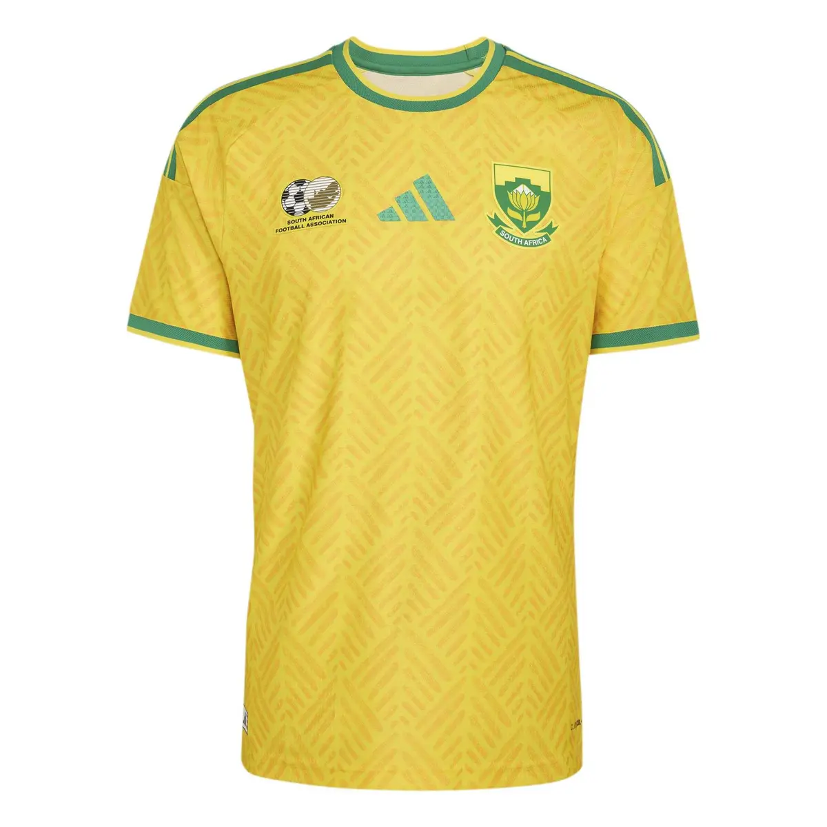 Maillot Domicile Authentique Afrique du Sud Coupe du Monde 2026